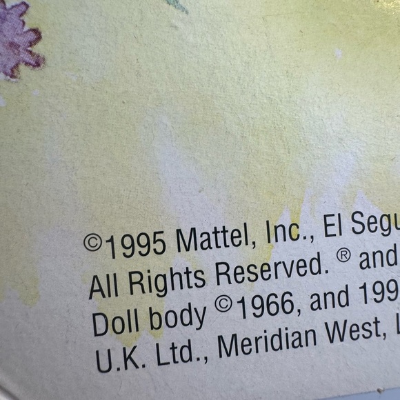 Barbie Vintage Spring Blossom  Doll Avon Special Edition Toy Collectible W/Hat - Picture 8 of 11